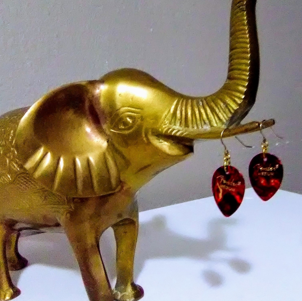 Guitar Pick Earrings